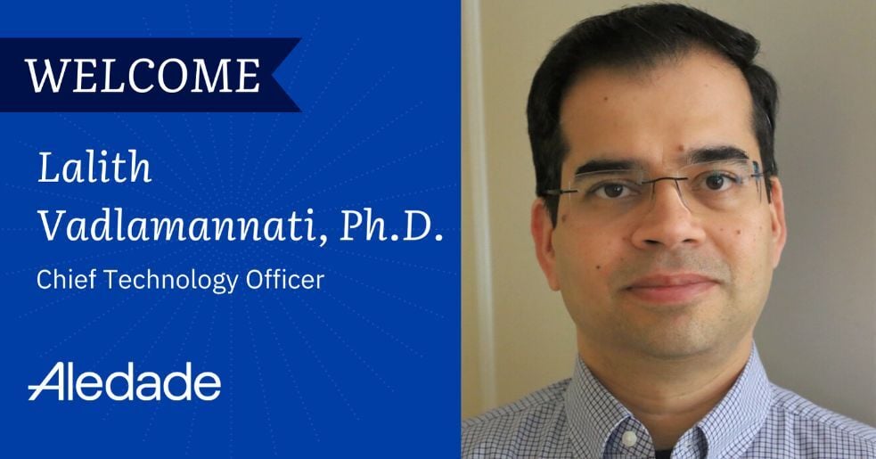Aledade Names Lalith Vadlamannati, Ph.D., as Chief Technology Officer