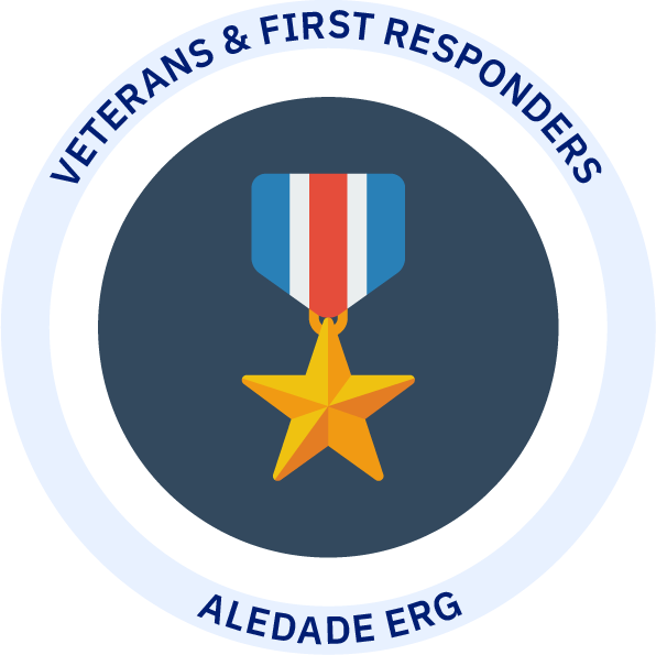 Veterans First Responders - Aledade ERG Badge small