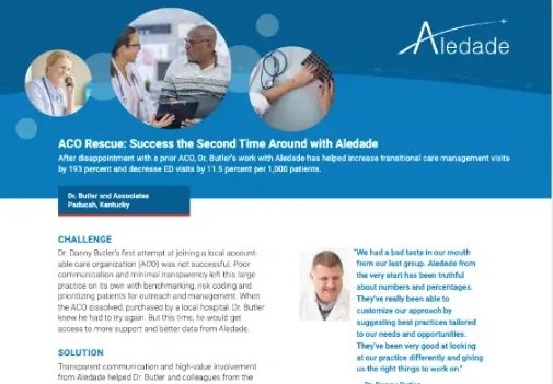 Success the Second Time Around with Aledade