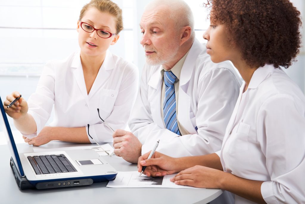 group of medical professionals